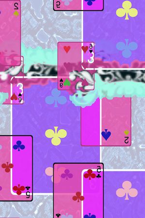 抽象印花华亿平台图片