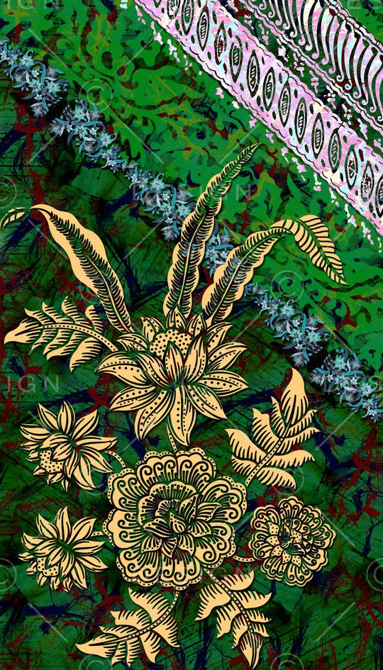 复古印花华亿平台图片