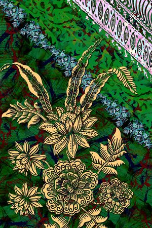 复古印花华亿平台图片