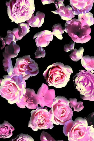 抽象印花华亿平台图片