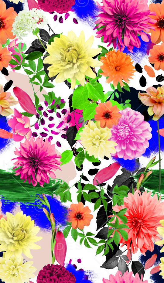 大牌风印花华亿平台图片