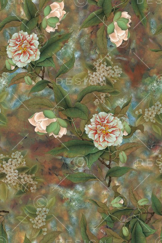 水彩印花华亿平台图片