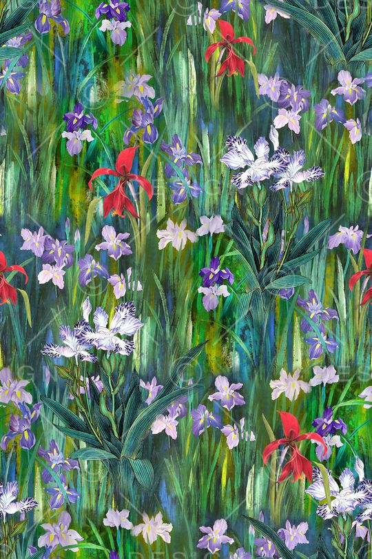 水彩印花华亿平台图片