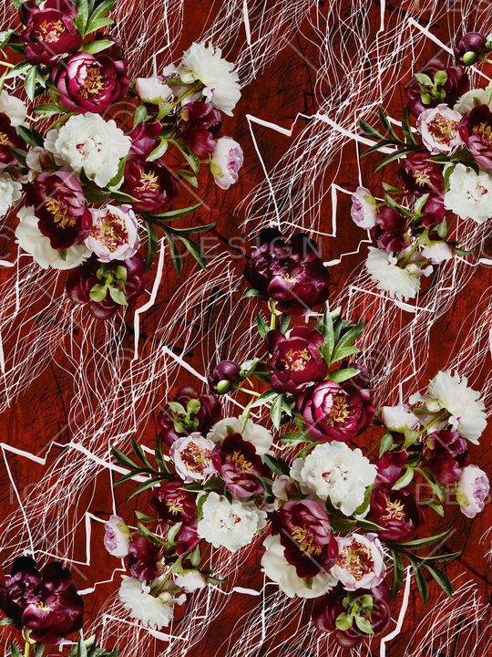 手绘印花华亿平台图片