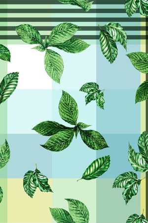 植物印花华亿平台图片