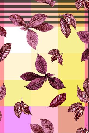 植物印花华亿平台图片