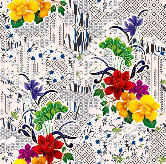 趣味印花华亿平台图片