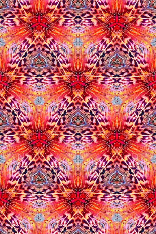 抽象印花华亿平台图片