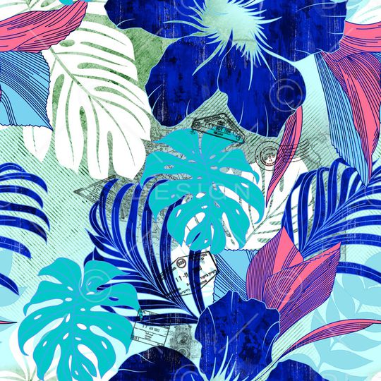 水彩印花华亿平台图片