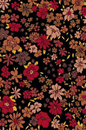 小碎花印花华亿平台图片