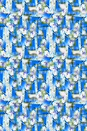 迷彩图案印花华亿平台图片