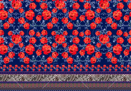 定位花印花华亿平台图片