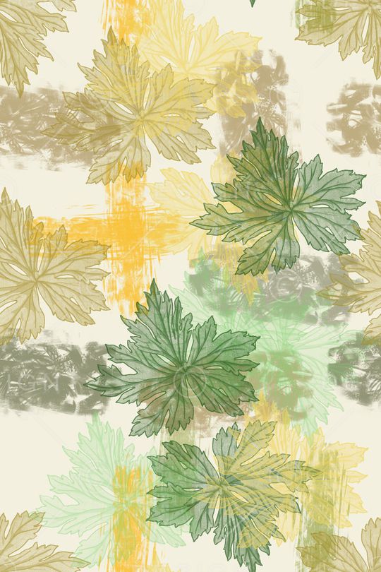 植物印花华亿平台图片