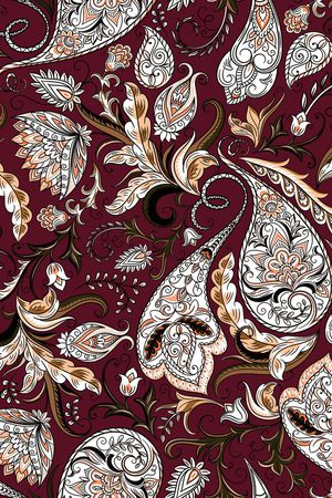 佩斯利印花华亿平台图片