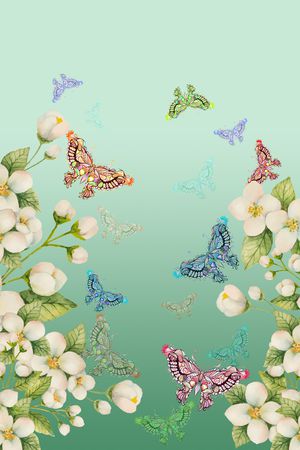 比翼鸟印花华亿平台图片