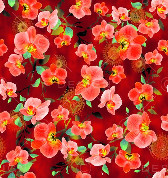 大牌风印花华亿平台图片