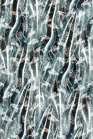 抽象印花华亿平台图片