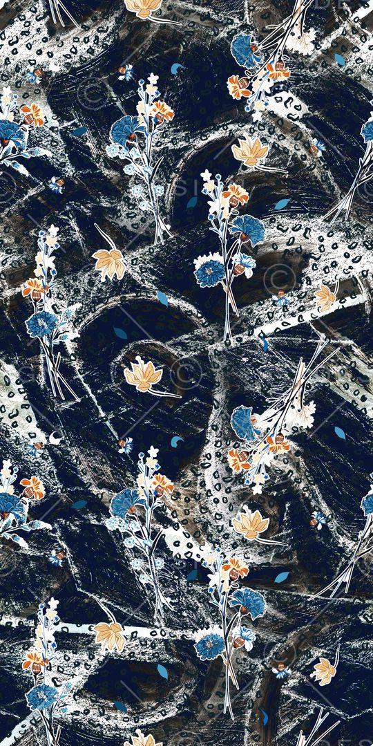 抽象印花华亿平台图片