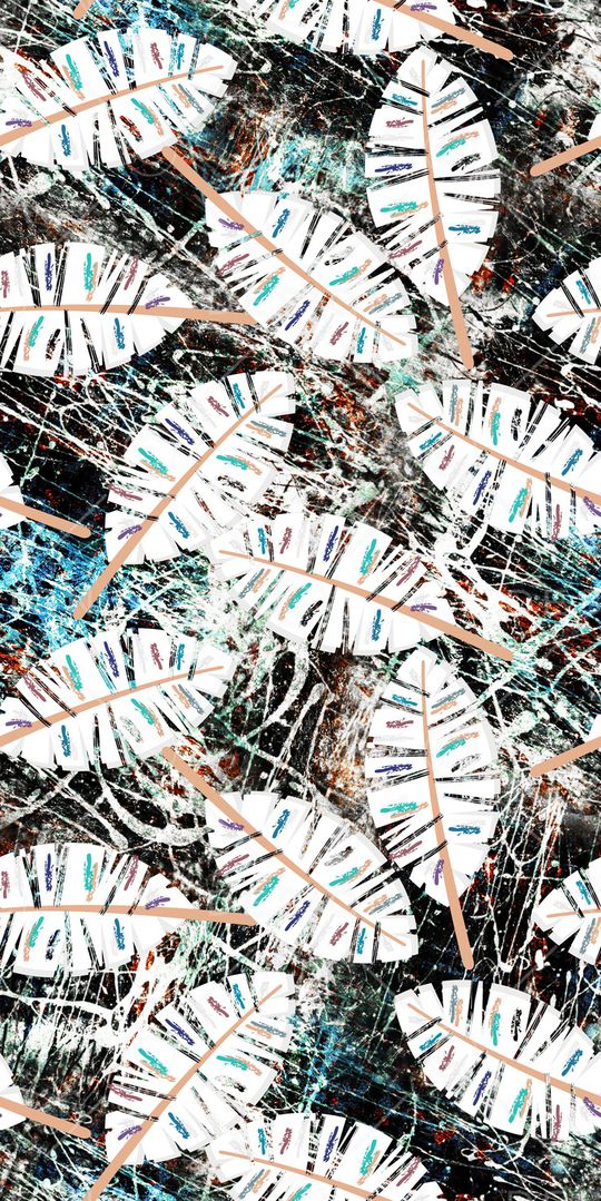 抽象印花华亿平台图片