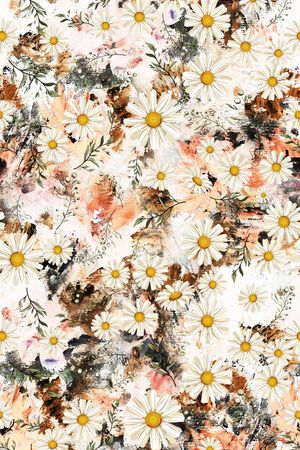 抽象印花华亿平台图片