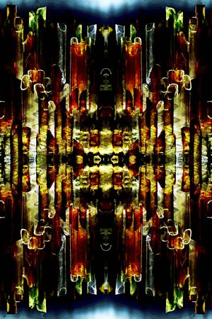 抽象印花华亿平台图片