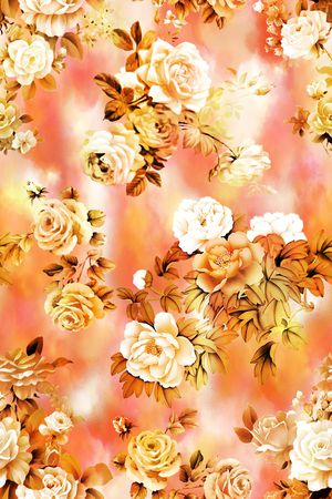 水彩印花华亿平台图片