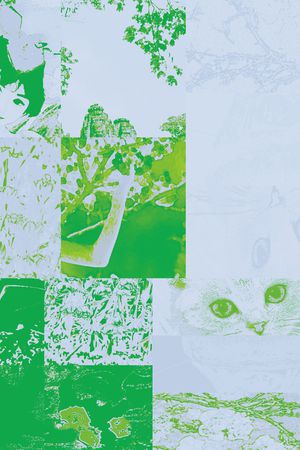 抽象印花华亿平台图片