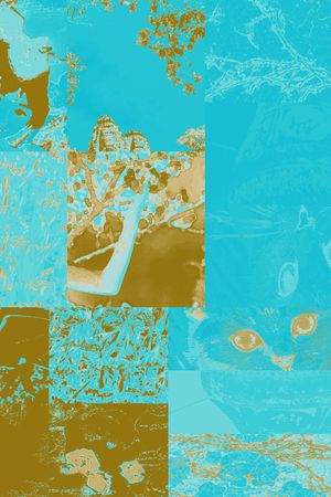 抽象印花华亿平台图片