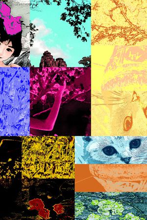 抽象印花华亿平台图片