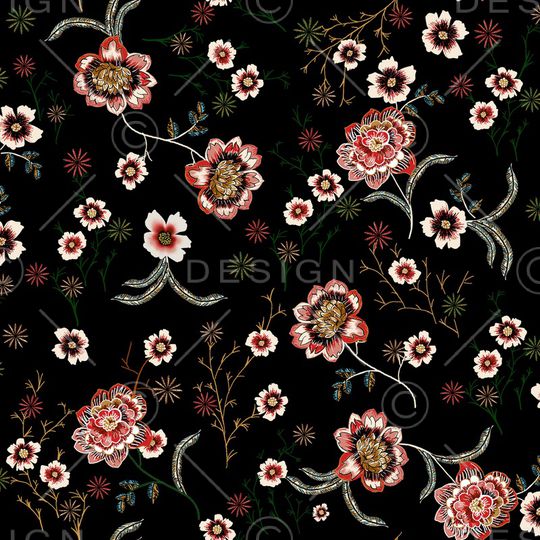 大牌风印花华亿平台图片