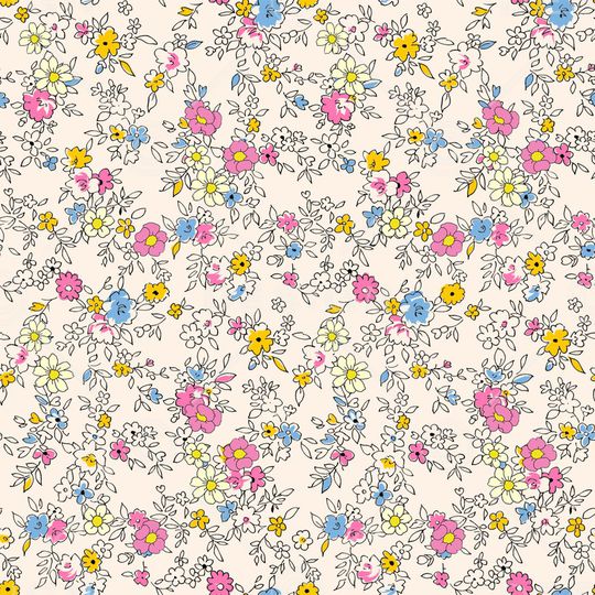 小碎花印花华亿平台图片