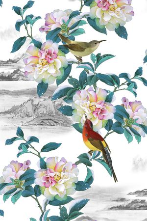 鸟印花华亿平台图片