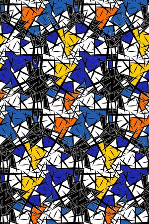 抽象印花华亿平台图片