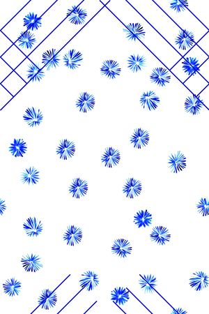 抽象印花华亿平台图片