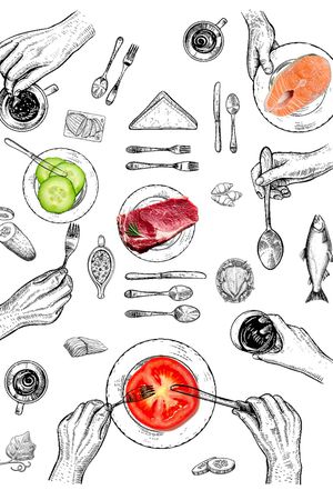 胸前独幅印花华亿平台图片