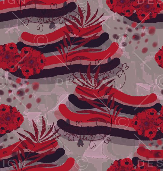 抽象印花华亿平台图片