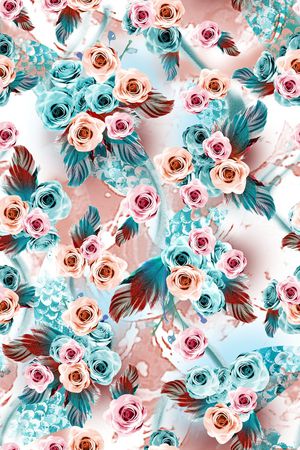 大牌风印花华亿平台图片