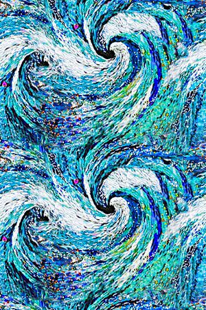 漩涡印花华亿平台图片