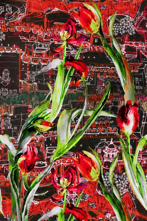 定位花印花华亿平台图片