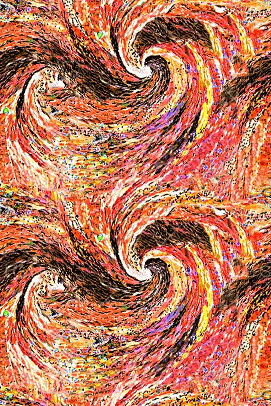 漩涡印花华亿平台图片