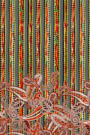 佩斯利印花华亿平台图片