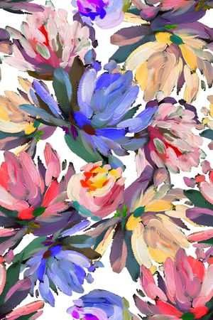 抽象印花华亿平台图片