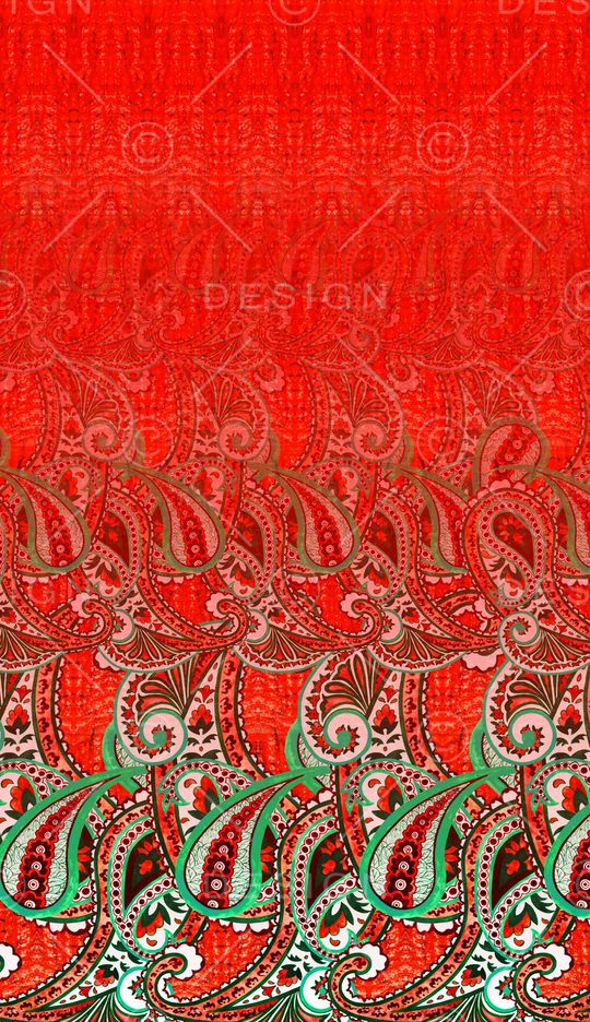 佩斯利印花华亿平台图片