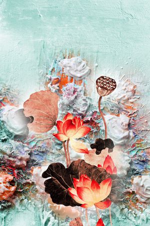 定位花印花华亿平台图片