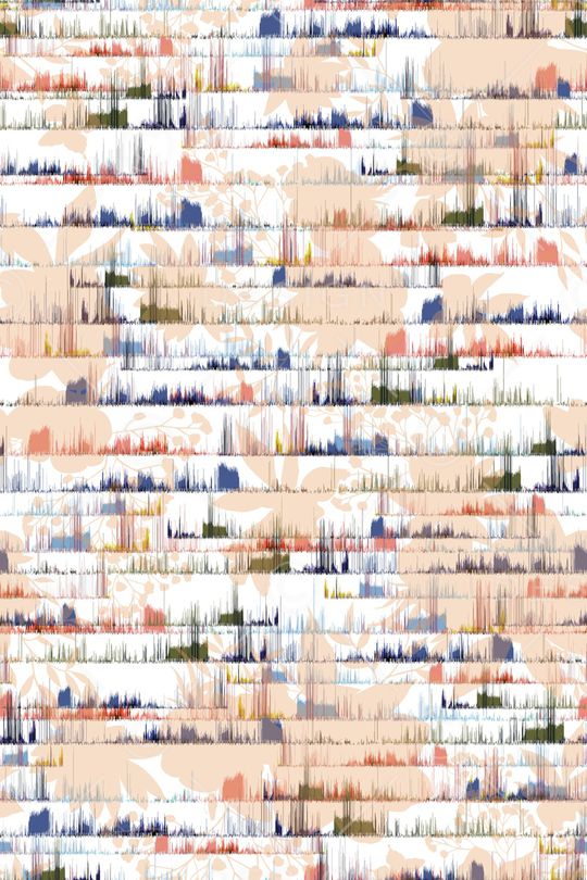 抽象印花华亿平台图片