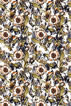 抽象印花华亿平台图片