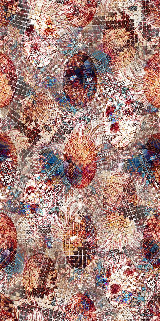 抽象印花华亿平台图片