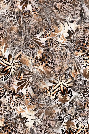 抽象印花华亿平台图片