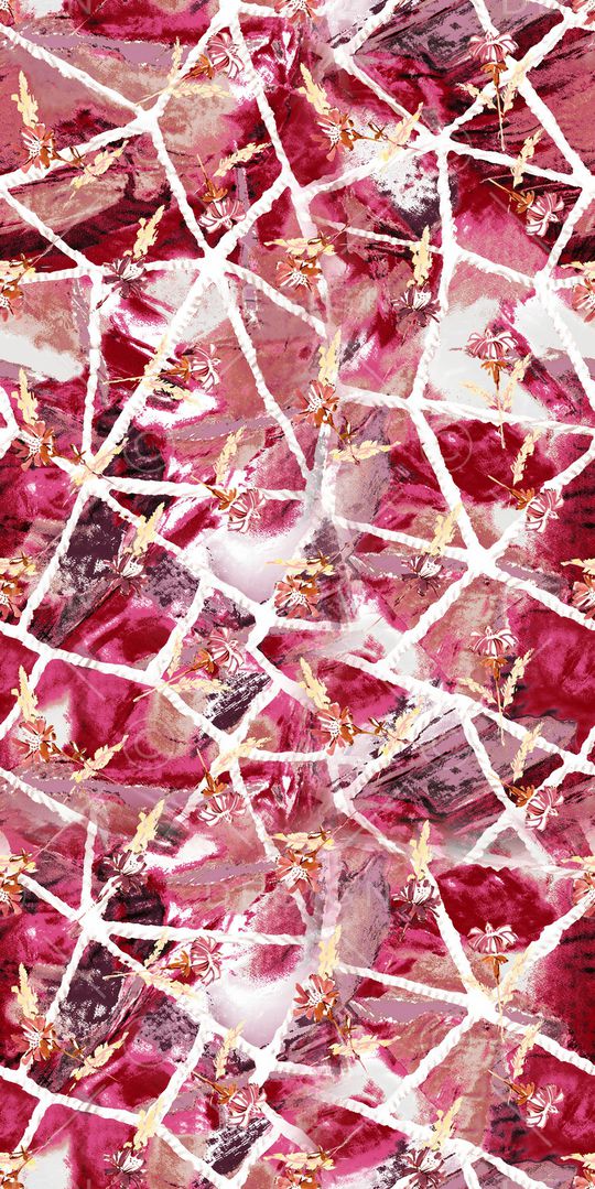 抽象印花华亿平台图片