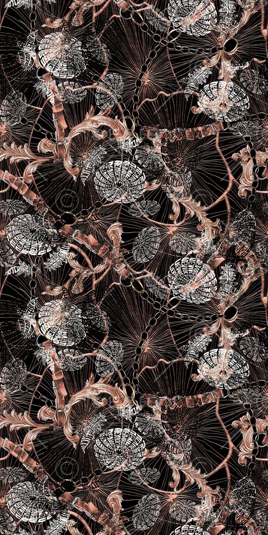 抽象印花华亿平台图片